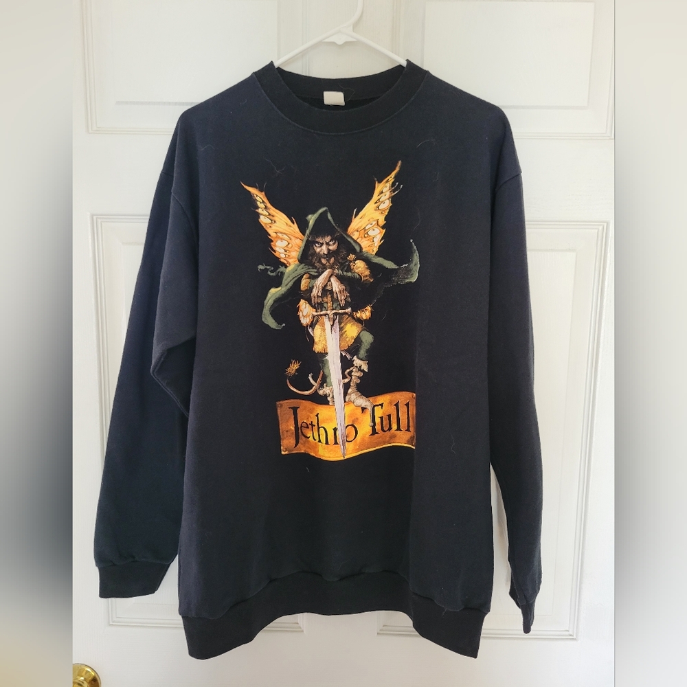 Vintage Jethro Tull Concert Sweatshirt, XL